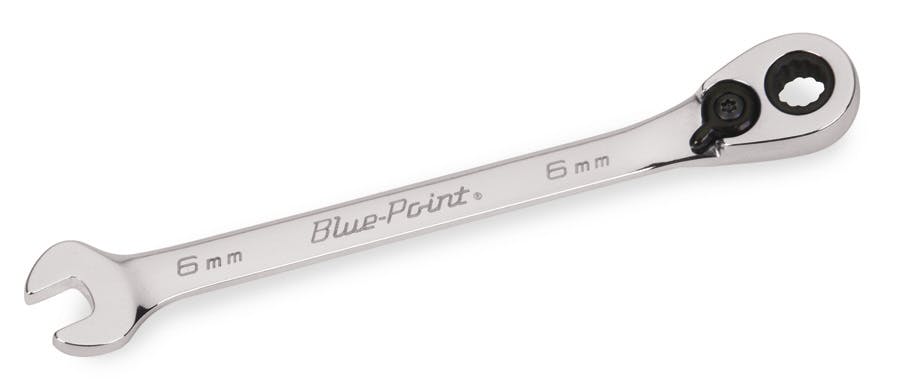 7 mm 12-Point Metric 15° Offset Ratcheting Combination Wrench (Blue-Point®) | BOERM7 7 mm 12-Point Metric 15° Offset Ratcheting Combination Wrench (Blue-Point®) | BOERM7